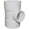 10" x 6" PVC SDR35 Solvent Weld Tee (S x S x S)