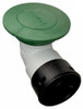 3" NDS Pop-Up Emitter with Elbow & Corrugated adapter (Green) 324