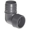 1 1/4" PVC Insert 90 (1/4) (Insert x MPT)