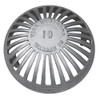 10" Aluminum Dome Grate