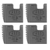 Reed R12DN 1/2 R12+ Segmental Dies 1/2" NPT (4 Pack) 05606