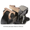 Reed VC5 Brass Vise Jaw Caps 01580