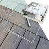 Hide 6" Access Cover Kit, 1 3/8" - 1 5/8"  HAC6-1.6
