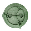 SureFit™ 6" Round Universal Valve Box Lid (Green)