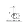 Wall Drain Pro - Gray