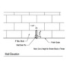 Wall Drain Pro - Tan (Box of 3)
