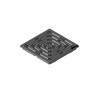Iron Age Raw Cast Iron Divisadero Drain Grate for 640 Drain Body