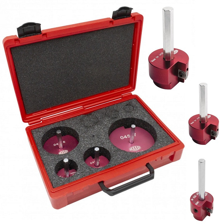 Reed PPRK7 Plastic Pipe Fitting Reamer 7 Piece Kit - The Drainage