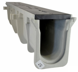 7.02" to 7.36" 100 Dura Slope Trench Drain System