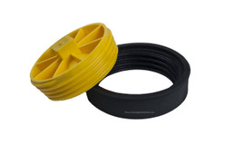 8" "T" Cone Cleanout Test Plugs (SDR35, DWV,DR-18)