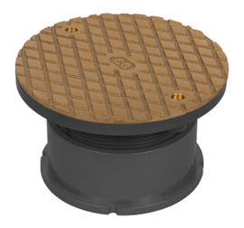 Adjustable Cleanout w/ 6" Cover