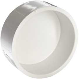 4" PVC DWV Cap (S)