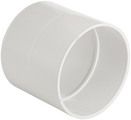 8" PVC DWV Coupling (S x S)