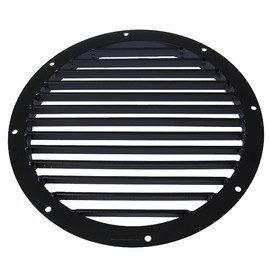 15" Round Steel Grate (Black)