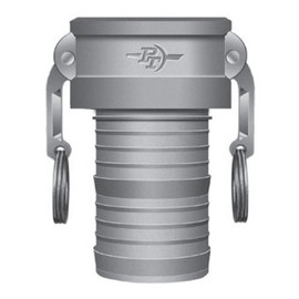 1 1/2" Part C, Aluminum Coupler x Hose Shank