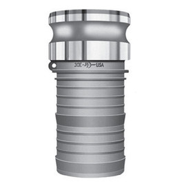 1 1/4" Part E, Aluminum Adapter x Hose Shank