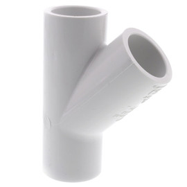 1/2" PVC Schedule 40 Wye (S x S x S)
