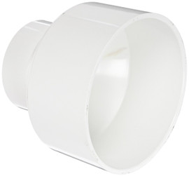 8" x 4" PVC Schedule 40 Coupling (S x S)