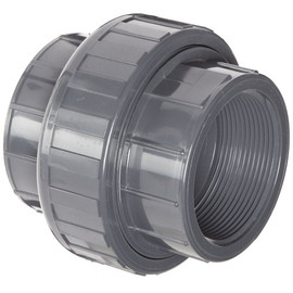 1" PVC Schedule 80 Union (FPT x FPT) Viton O-Ring
