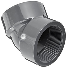 3/4" PVC Schedule 80 45 (1/8) (FPT x FPT)