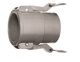 2" PVC Quick Disconnect (Female Coupler x PVC Socket)