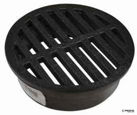 NDS  4" Round Grate - Black (Box of 25)