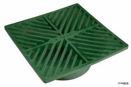 NDS  6" Square Grate - Green (Box of 10)