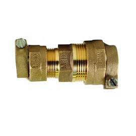 AY McDonald 3/4" Mac-Pak CTS x  PVC Coupling (Comp. x Comp.)
