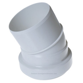 4" PVC SDR35 Gasket Joint Street 22 1/2 (1/16) (G x Sp)