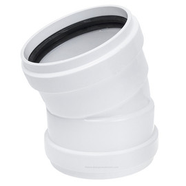 4" PVC SDR35 Gasket Joint 22 1/2 (1/16) (G x G)
