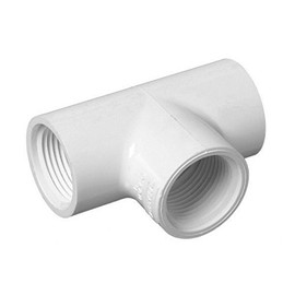 1" PVC Schedule 40 Tee (T x T x T)