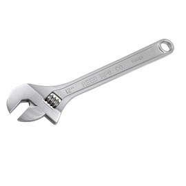 Reed 12" Chrome Adjustable Wrench CW12 02207