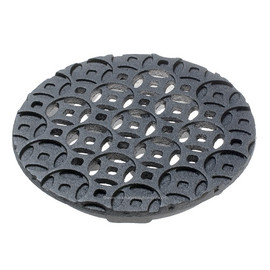 Iron Age Raw Cast Iron Interlaken 6" Round Grate