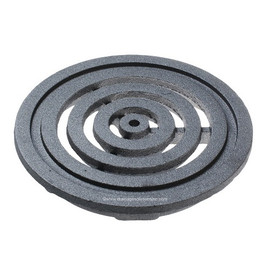 Iron Age Raw Cast Iron Bullseye 6" Round Grate