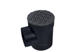 Spee-D Basin Single Outlet with Cast Iron Interlaken Grate