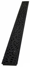 NDS Mini Channel Botanical Grate - Black (Each) 554