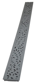 NDS Mini Channel Botanical Grate - Gray (Each) 554GY