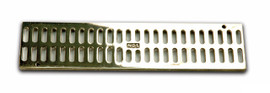 NDS Mini Channel Grate - Polished Brass 553PB