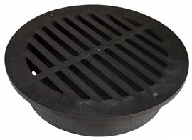 NDS 12" Round Grate - Black (Each) 1240