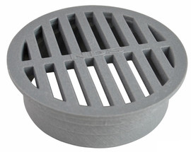 NDS  4" Round Grate - Gray (Each) 12