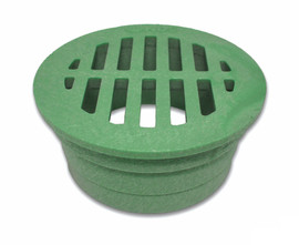 NDS  3" Round Grate - Green (Each) 16