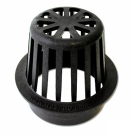 NDS  4" Atrium Grate - Black (Each) 78