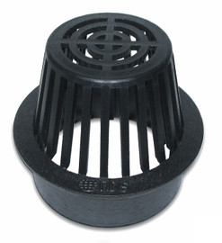 NDS  6" Atrium Grate - Black (Each) 90