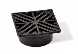 NDS  4" Square Grate - Black (Each) 02