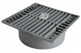 NDS  7" Square Grate - Gray 773