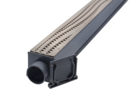 NDS Mini Channel Drain Kit (Sand Wave) 500 555S