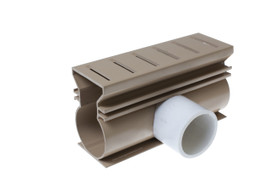 Stegmeier Super Drain Side Adapter (Tan) (Box of 4)