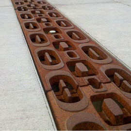 Iron Age Raw Cast Iron Paradise Grate 5" for ABT, ACO, MEA