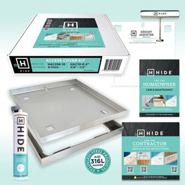 Hide 10" Access Cover Kit, 3/8" - 1/2"  HAC10-0.4