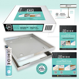 Hide 10" Access Cover Kit, 1 3/8" - 1 5/8"  HAC10-1.6